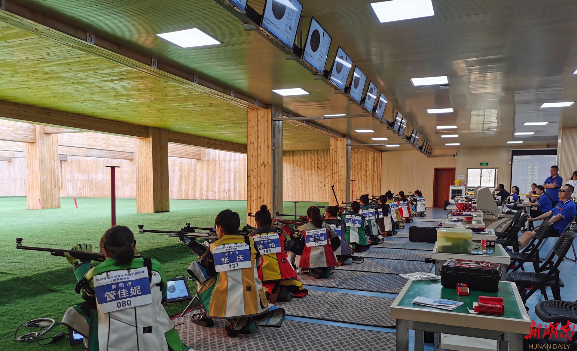 2020省青少年射擊錦標賽（步手槍）在懷化舉行