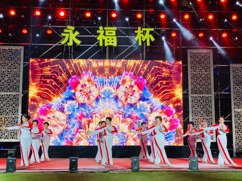 外灘健身舞隊(duì)獲2020年奉賢區(qū)第六屆“永福杯”中老年優(yōu)秀健身項(xiàng)目展演最佳優(yōu)勝獎