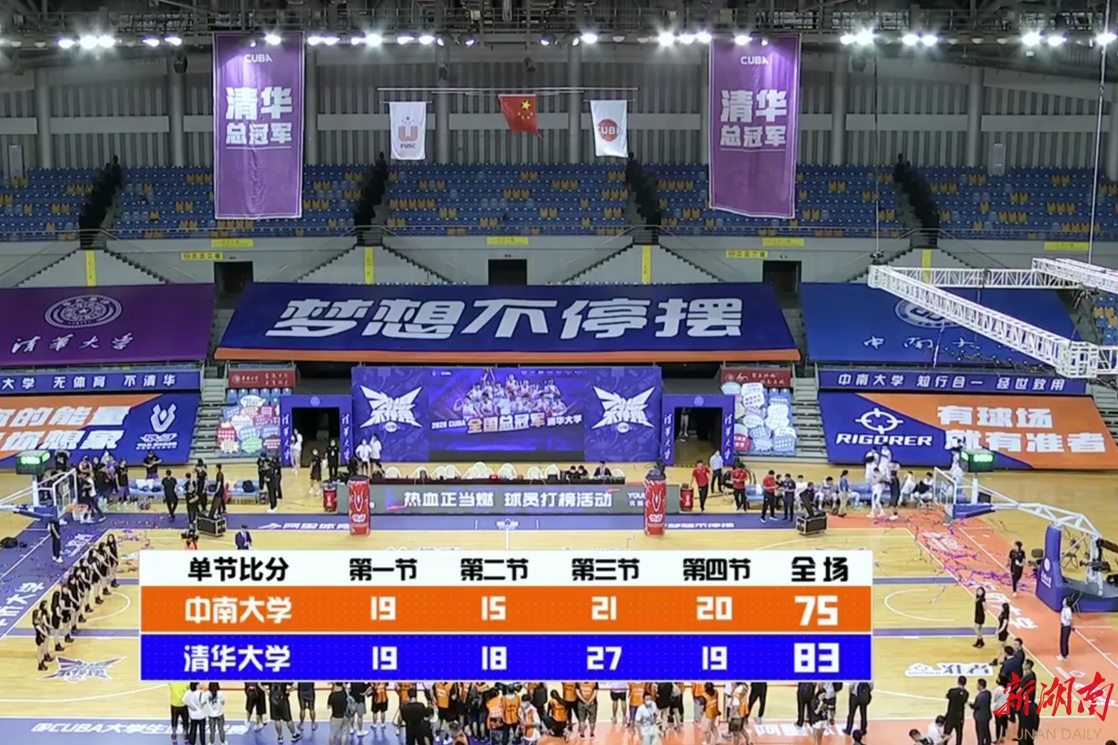 快訊|CUBA未迎“新王”誕生 校園“籃球湘軍”中南大學(xué)斬獲亞軍