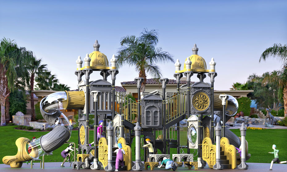 兒童滑梯皇家宮殿系列YH-1A12A.