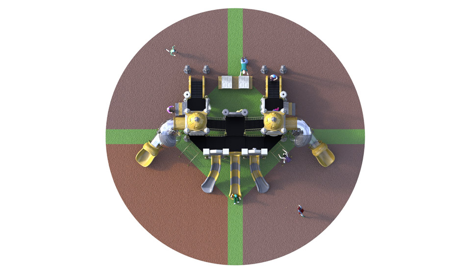 兒童滑梯皇家宮殿系列YH-1A12A..