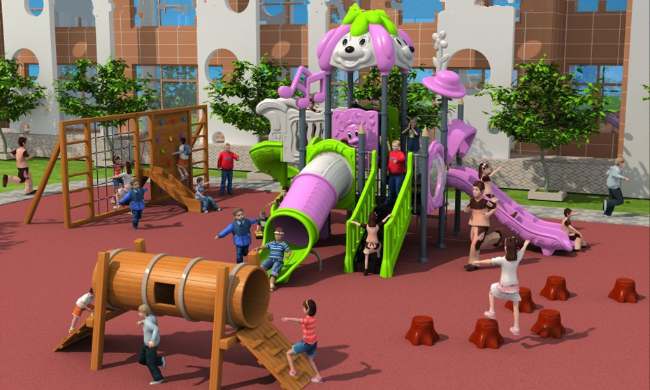 兒童滑梯水果動植物YH-14D05A