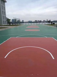 礐石某海軍部隊 1500方硅PU球場_其他案例_廣東