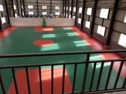 西藏林芝室內(nèi)硅PU球場(chǎng)_室內(nèi)地面工程案例_廣東