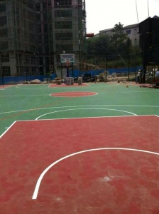 湖北松滋嘉禾御景球場(chǎng)及EPDM_其他案例_廣東