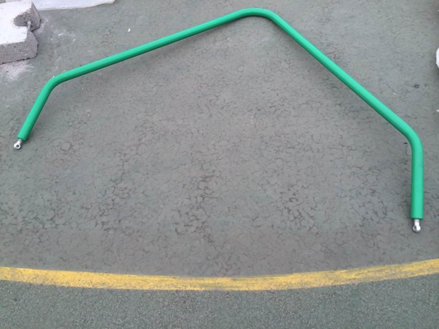 GYTY-A008移動(dòng)式綠色單臂籃球架