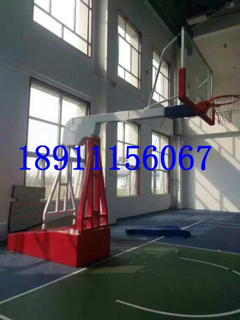 高檔電動(dòng)液壓籃球架