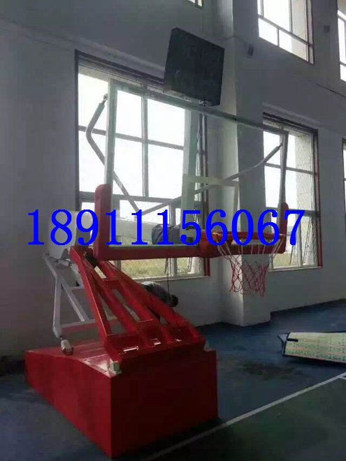 高檔電動(dòng)液壓籃球架