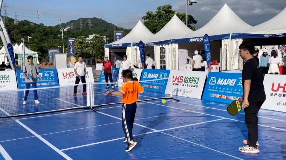 【全民健身】“四代同堂”，匹克球閃亮粵港澳大灣區(qū)網(wǎng)球嘉年華