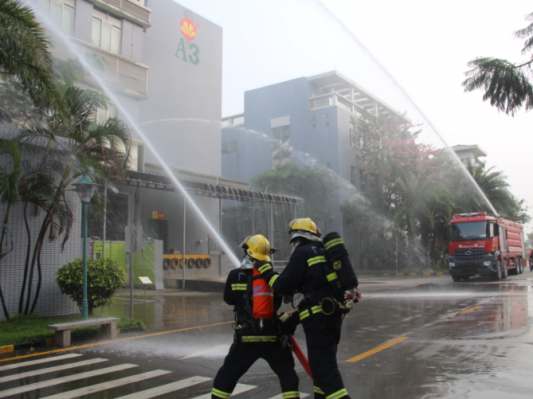 防患于未然，中山三角鎮(zhèn)深入企業(yè)開展消防應急疏散演練培訓