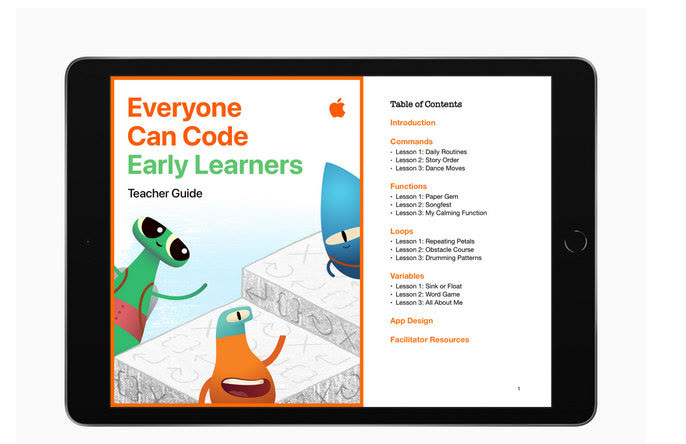 蘋果為小學生推出編程指南，編程熱再掀波瀾？