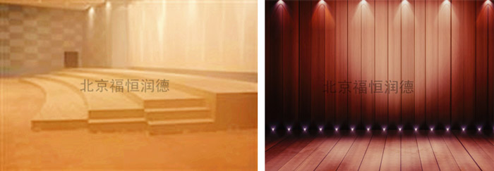采用的&ldquo;福恒&rdquo;舞臺(tái)木地板的場館