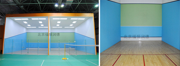 &ldquo;福恒&rdquo;壁球館木地板案例