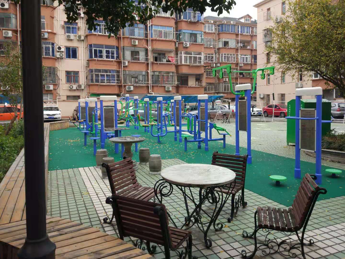 城北社區(qū)城北新村26號樓健身點(diǎn)