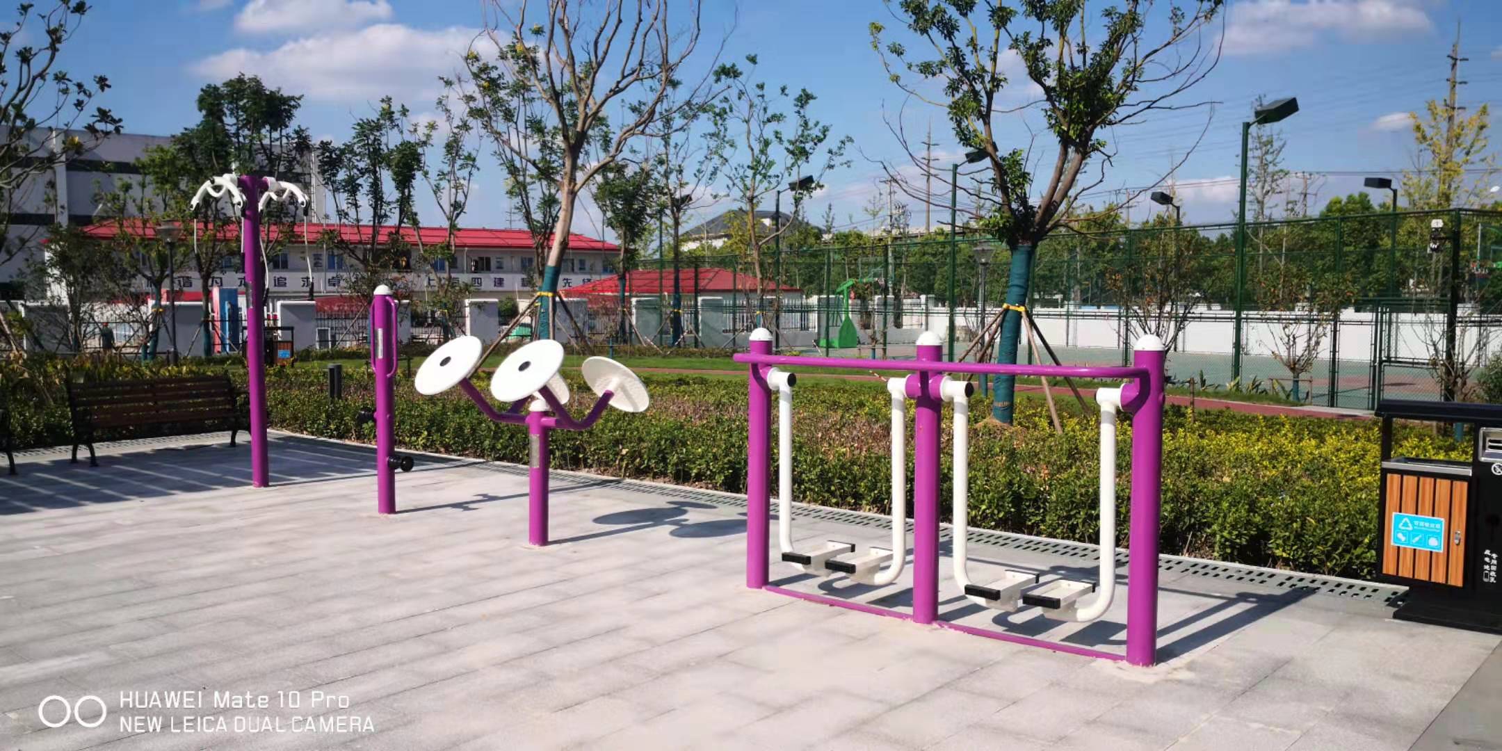 華漕鎮(zhèn)趙家村固廢綠地健身點(diǎn)