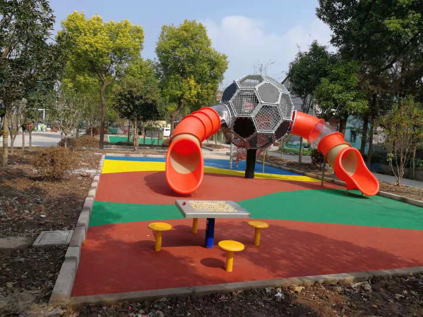 青村鎮(zhèn)水產(chǎn)場市民益智健身點(diǎn)