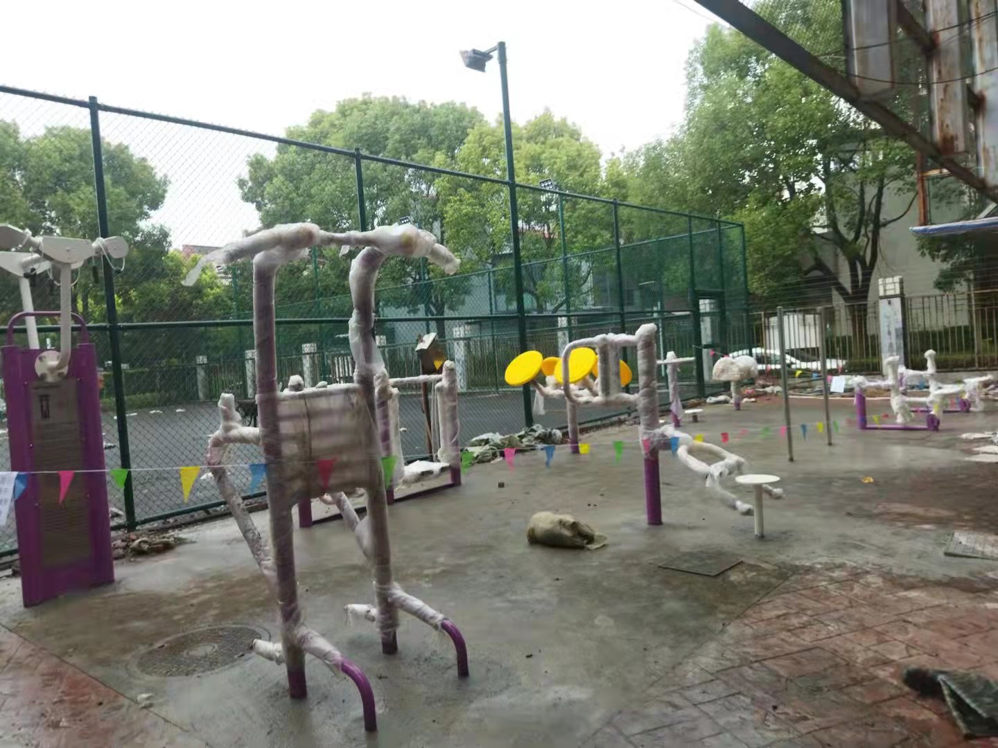 復(fù)地北橋城居委健身點(diǎn)A