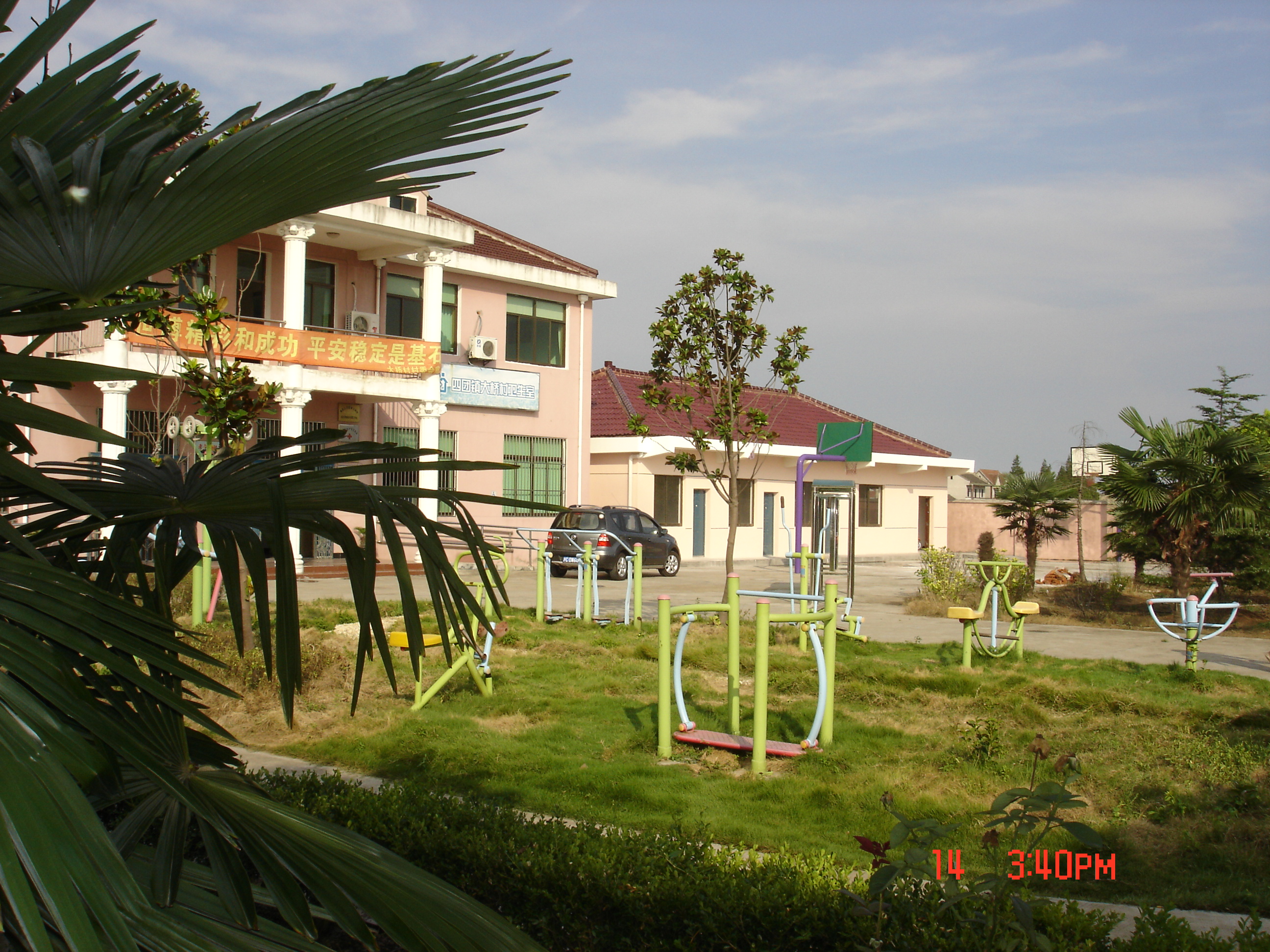 四團(tuán)鎮(zhèn)大橋村農(nóng)民體育健身工程