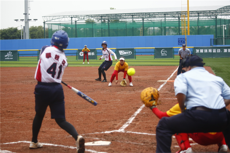 第二屆全國(guó)青年運(yùn)動(dòng)會(huì)壘球比賽中山開(kāi)幕