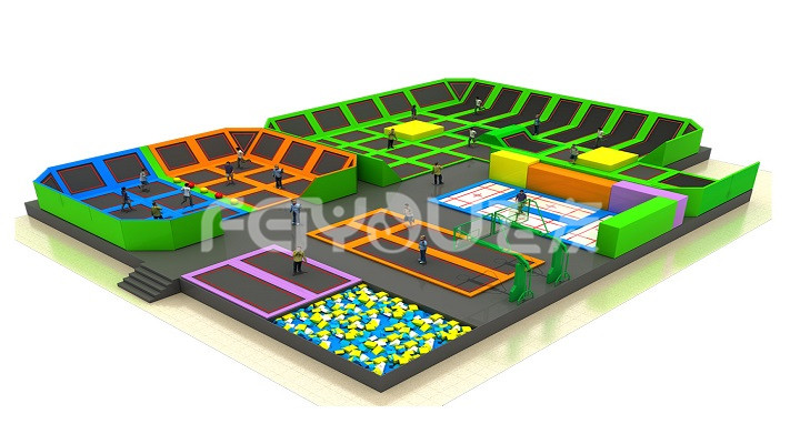 兒童蹦床運動可提高孩子平衡感