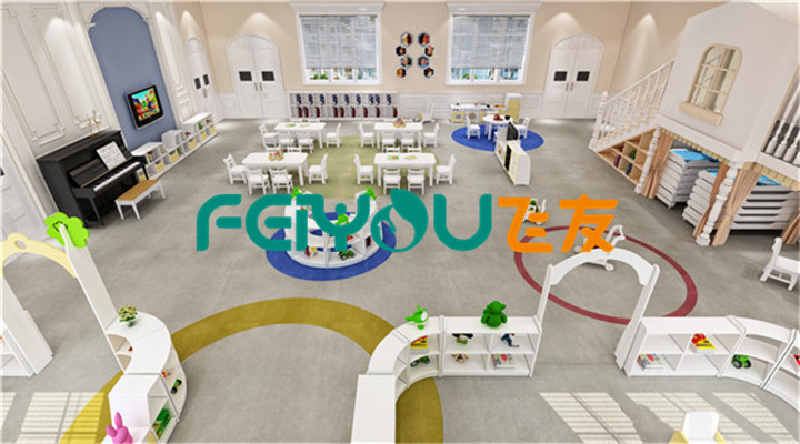 南方幼兒園室內整體設計：歐式教室