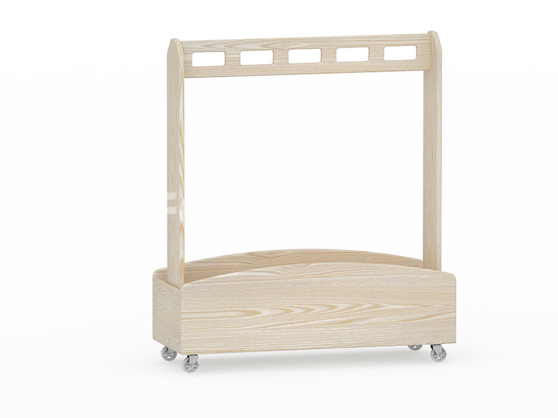 儲物柜兒童實木衣物架-029