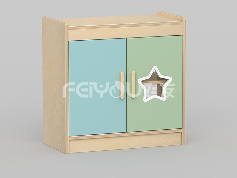 兒童樺木科學(xué)室組合柜-042