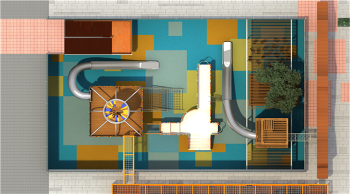 南方戶(hù)外兒童游樂(lè)設(shè)施整體設(shè)計(jì)方案之四