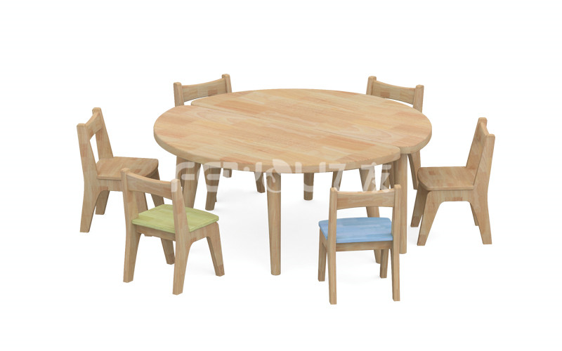 幼兒園實木家具水性漆寶寶學(xué)習(xí)互動圓桌四方桌椅子長方桌.jpg