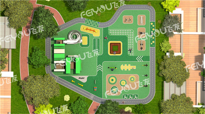 南方戶外兒童游樂設(shè)施整體設(shè)計(jì)方案之二