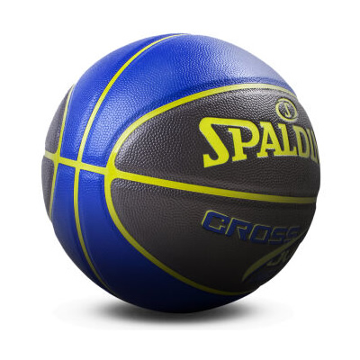 斯伯丁CrossOver交叉步版PU籃球(藍(lán)灰)