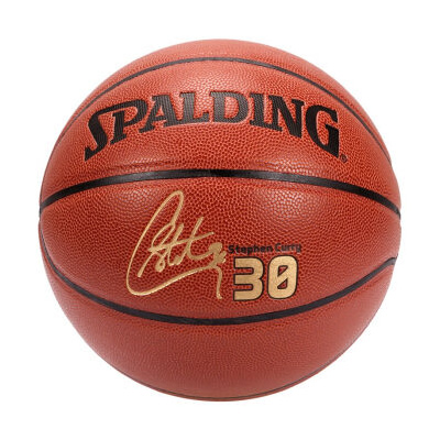 斯伯丁庫(kù)里簽名PU籃球