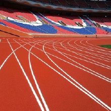 自結紋理型塑膠跑道  環(huán)保塑膠跑道