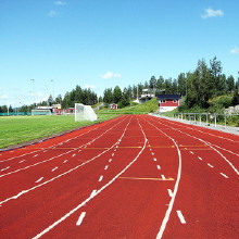 諾威騰-環(huán)保塑膠跑道步道 塑膠跑道材料廠家 透氣型跑道 復合型跑道 混合型跑道 自結紋跑道 10年施工經驗