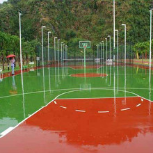 利達供應硅pu球場、硅pu籃球場、硅pu材料生產(chǎn)廠家 硅pu涂料