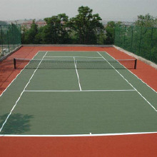 昊銳 室外運動場地坪 室外丙烯酸球場 硅pu球場